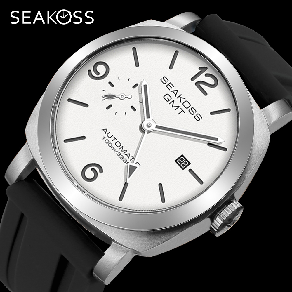 Seiko Watch Prospex - SEAKOSS 10Bar GMT Дайвинг Автоматические Механические