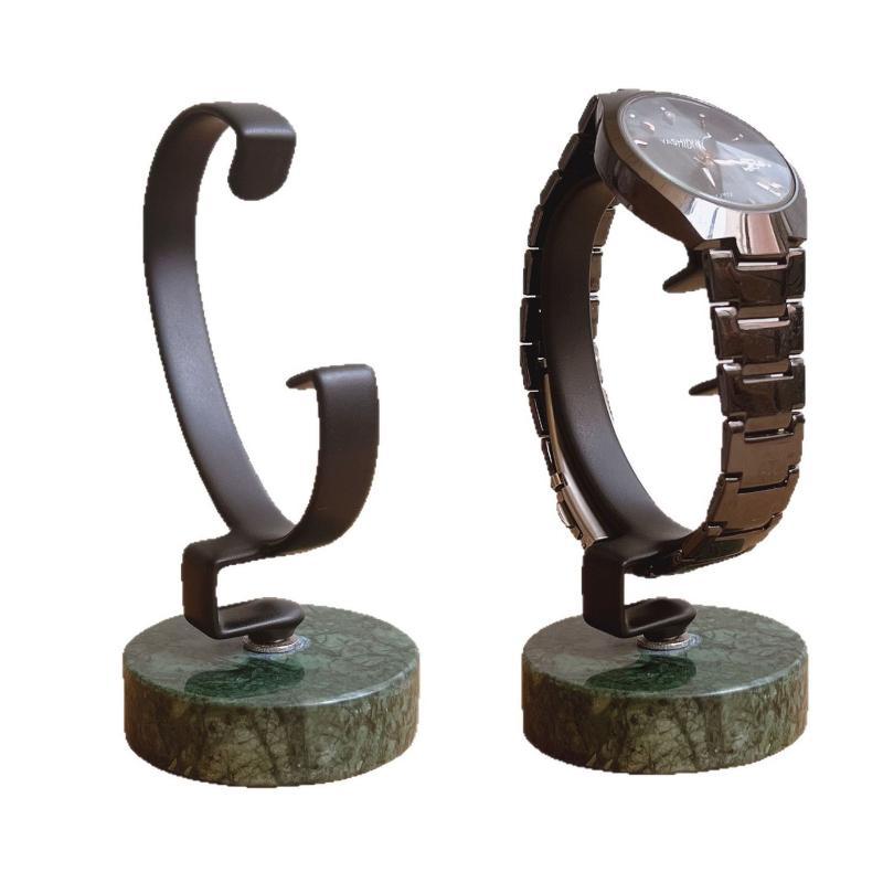 Jewelry And Watches Inc - Подставка для часов с мраморным основанием,