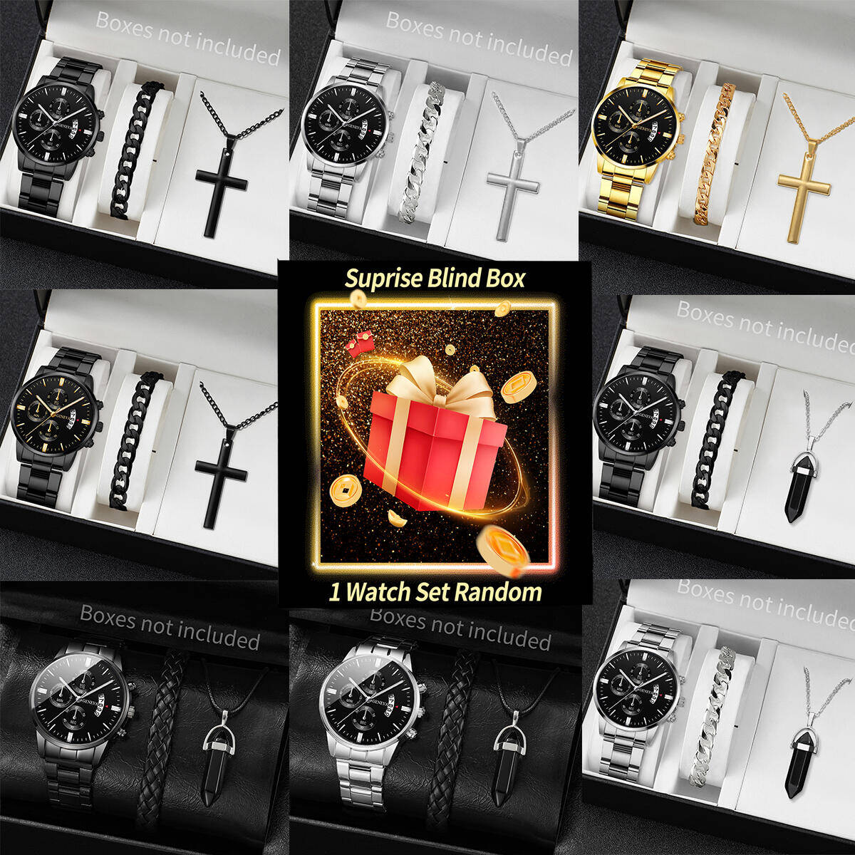 Jewelry For Watches - Сюрприз Mystery Watch слепая коробка-3 шт./компл.