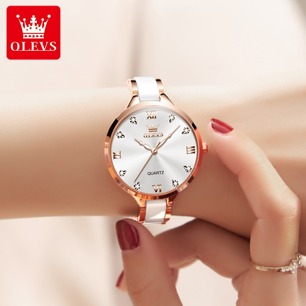 OLEVS 5872 женские часы кварце – обзор и цена Jewelry For Watches