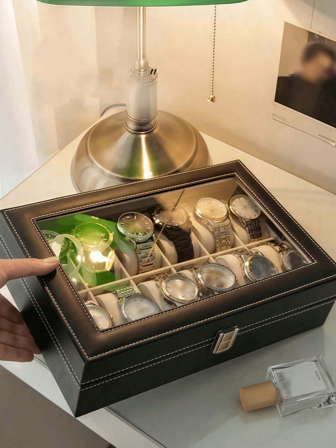 Кожаная шкатулка для часов с з – обзор и цена Watch Display Box