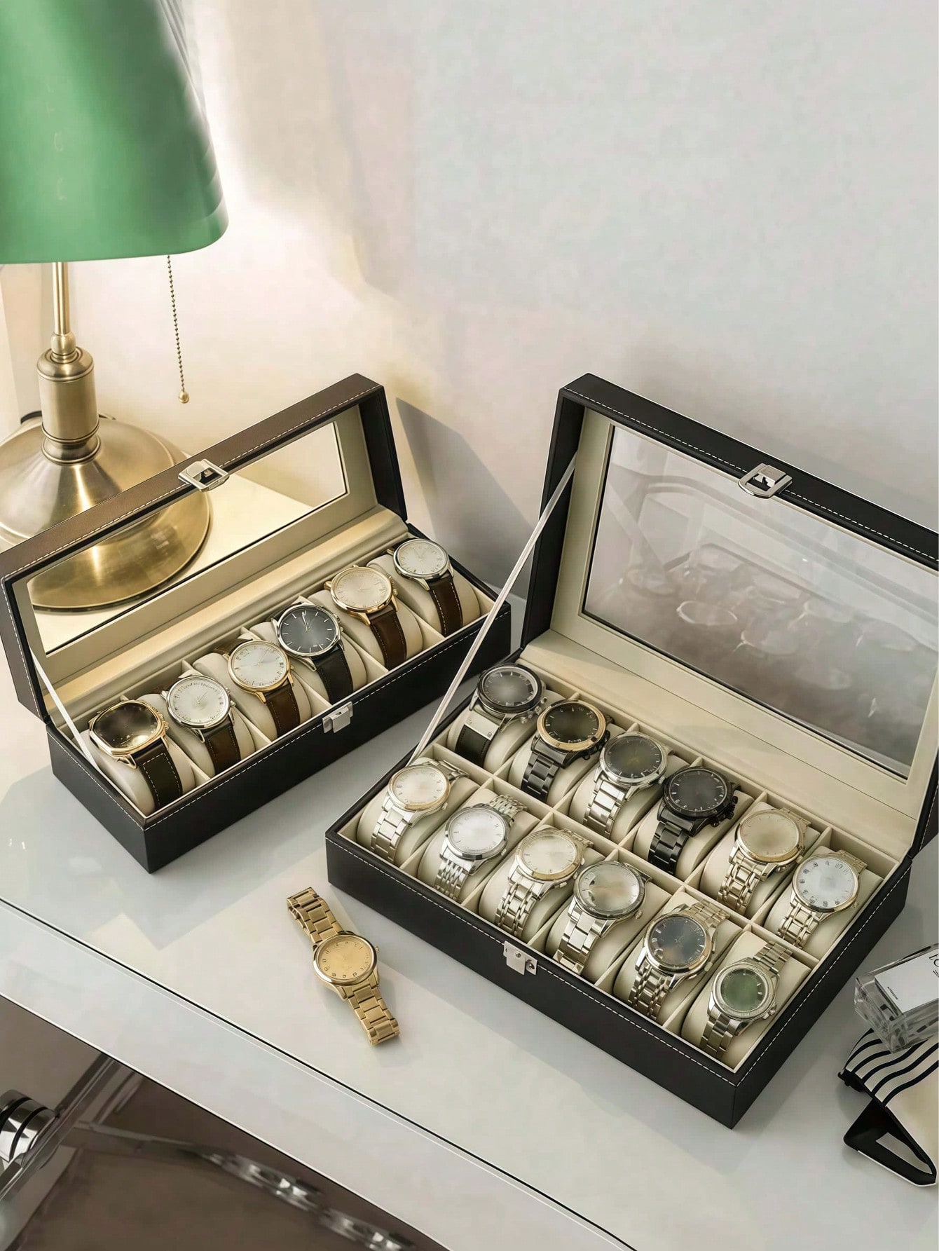 Кожаная шкатулка для часов с з – обзор и цена Watch Display Box
