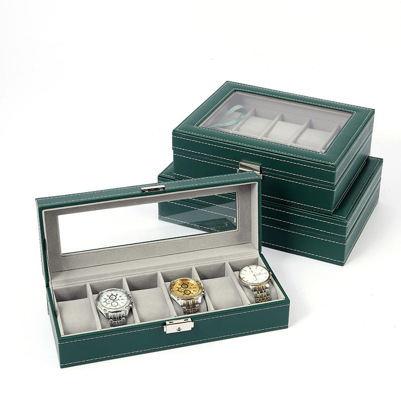 Европейская кожаная коробка дл – обзор и цена Watch Display Box